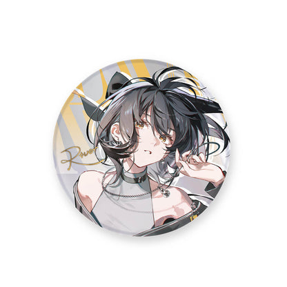 Terminal Echo Themed Tin Badge