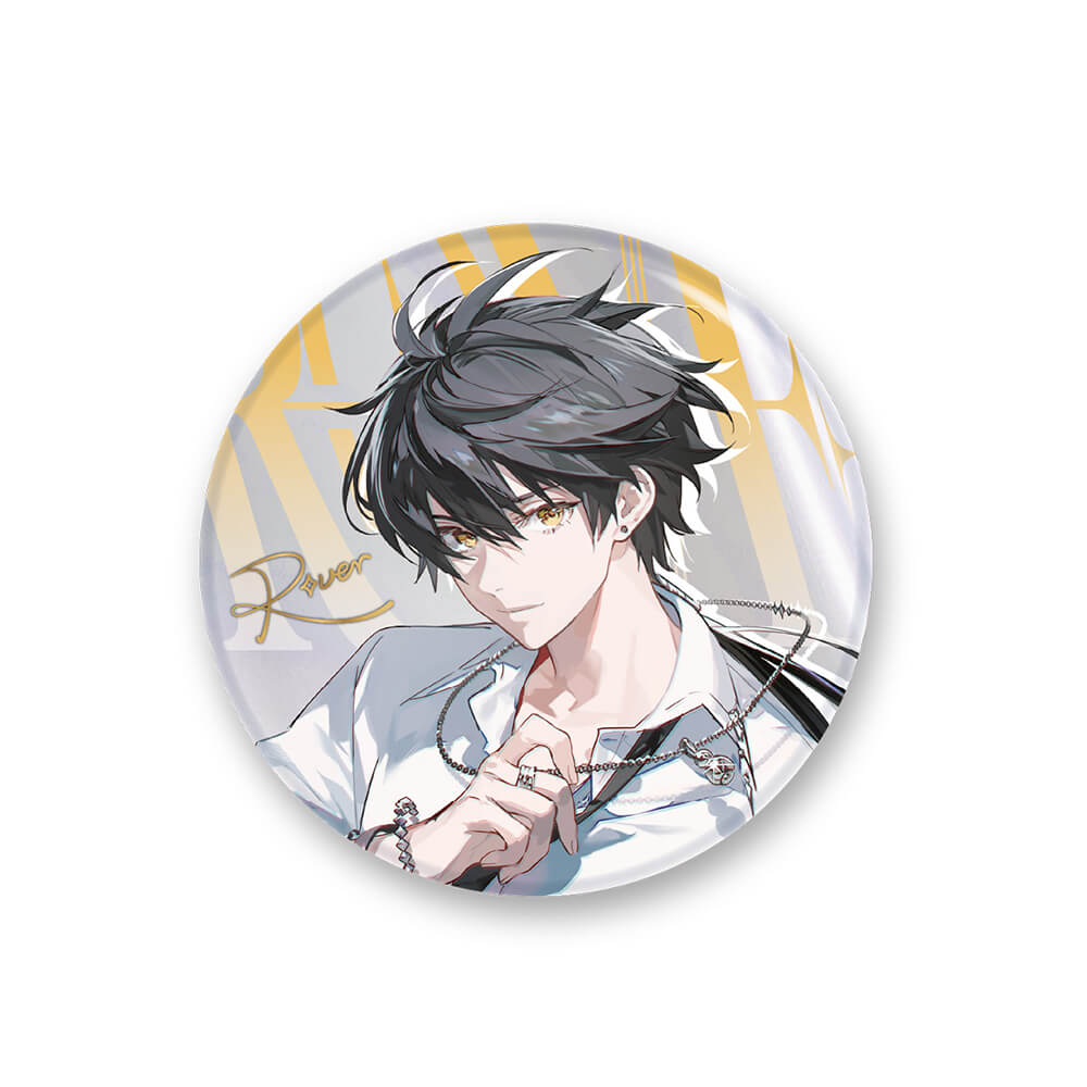 Terminal Echo Themed Tin Badge