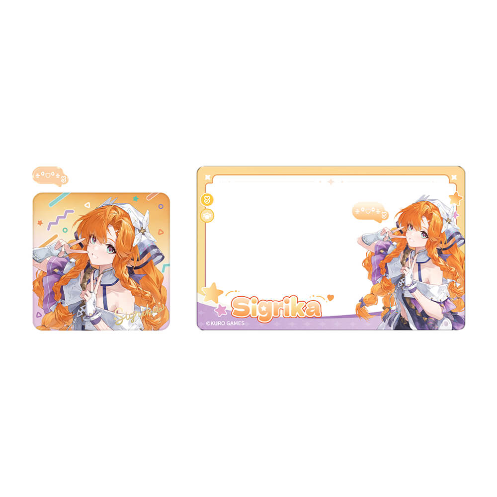 Two Yeah Series Badge & Acrylic Clear Card Set