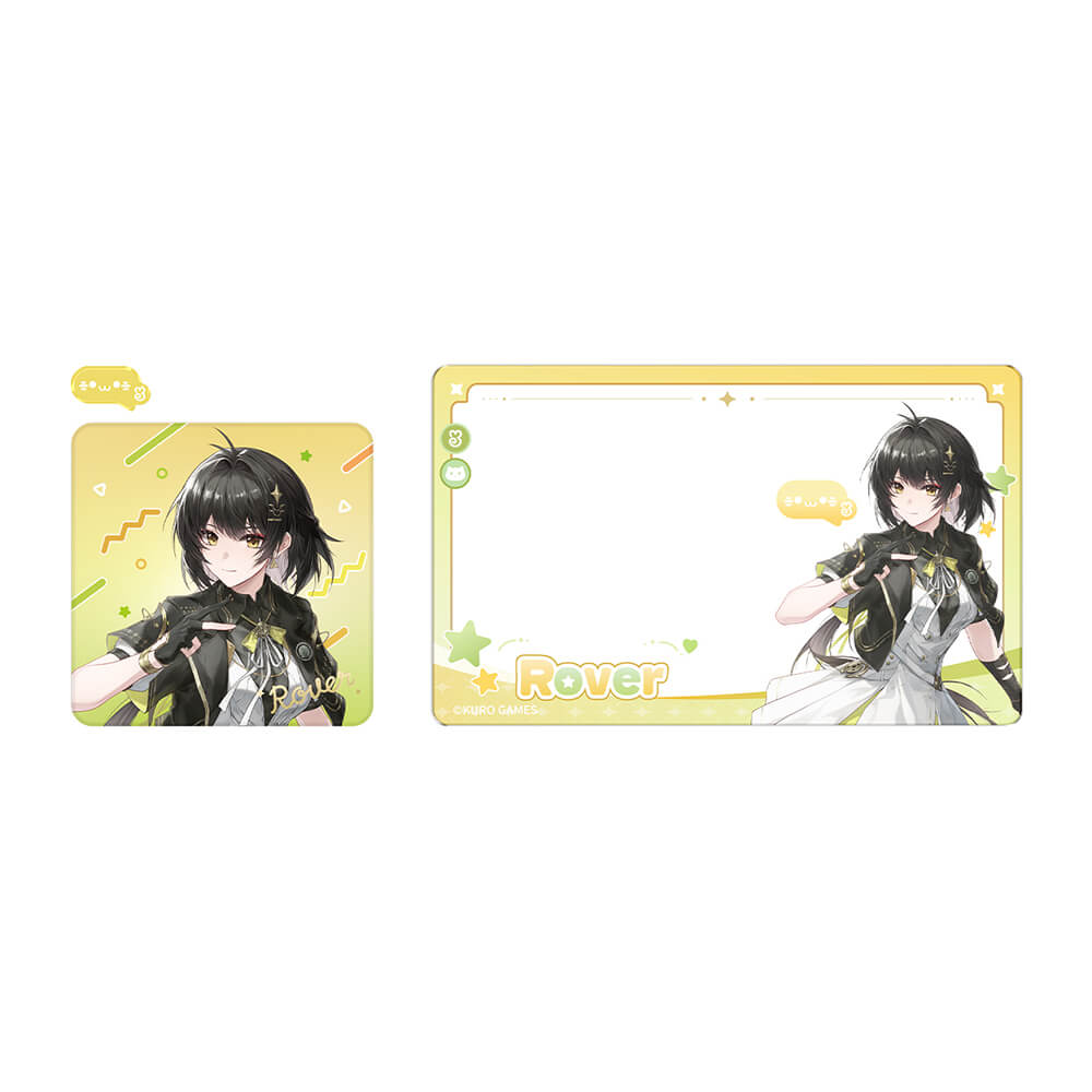 Two Yeah Series Badge & Acrylic Clear Card Set