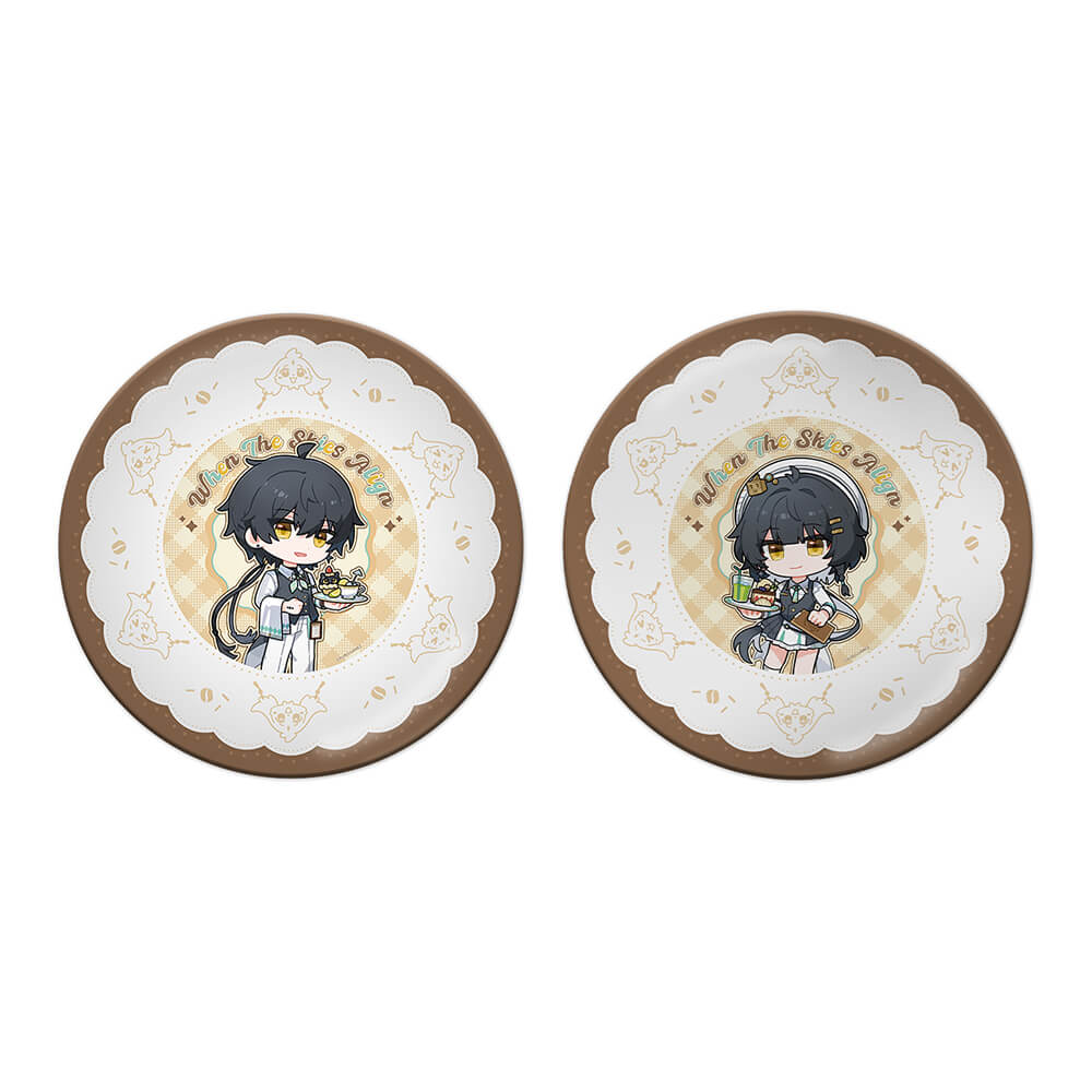 When the Skies Align Themed Plate