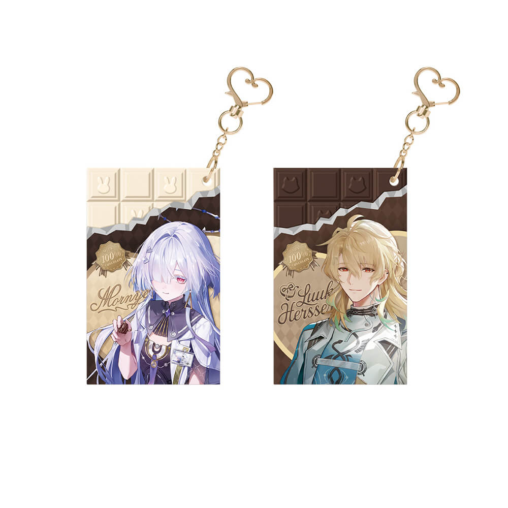 【 Pre order 】When Two Hearts Collide Chocolate Keychain