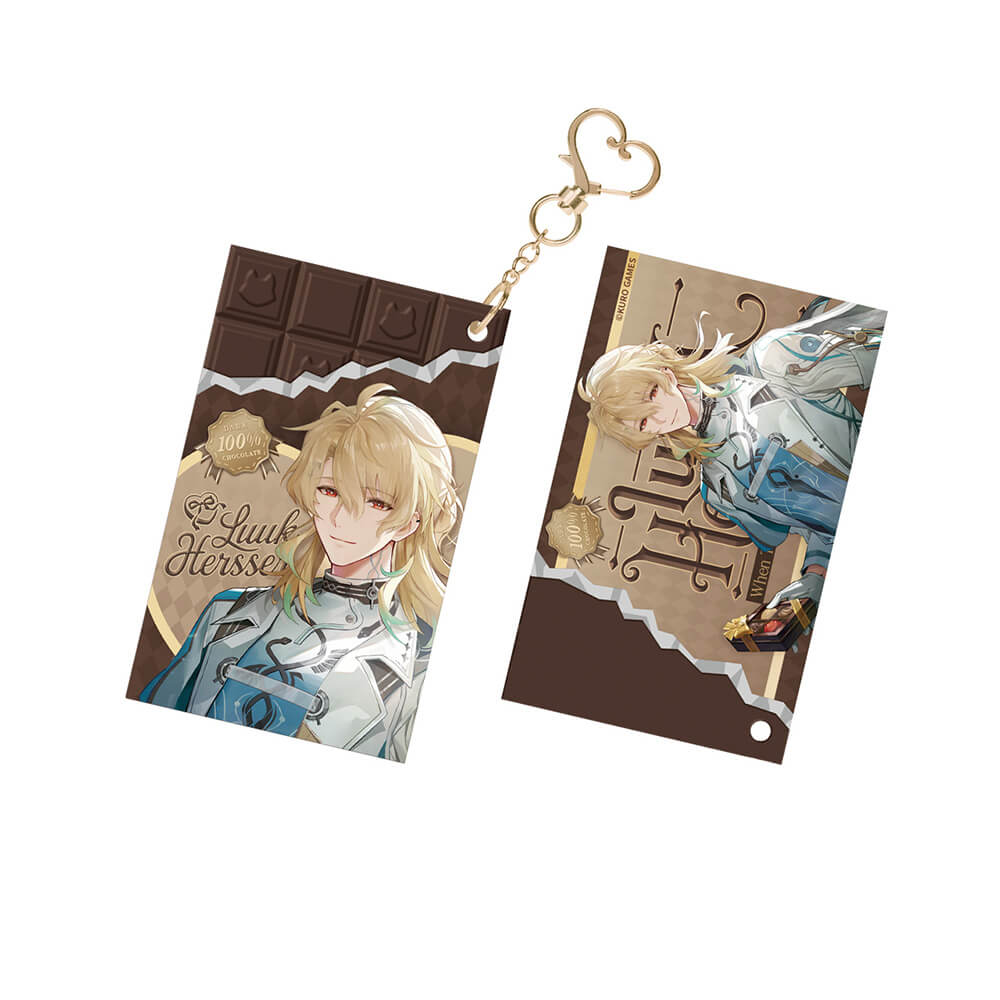 【 Pre order 】When Two Hearts Collide Chocolate Keychain