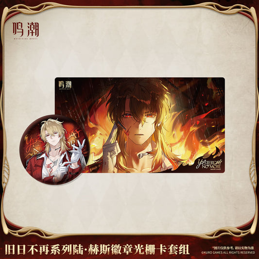 Yesterday No More Series Luuk Herssen Badge & Lenticular Card Set