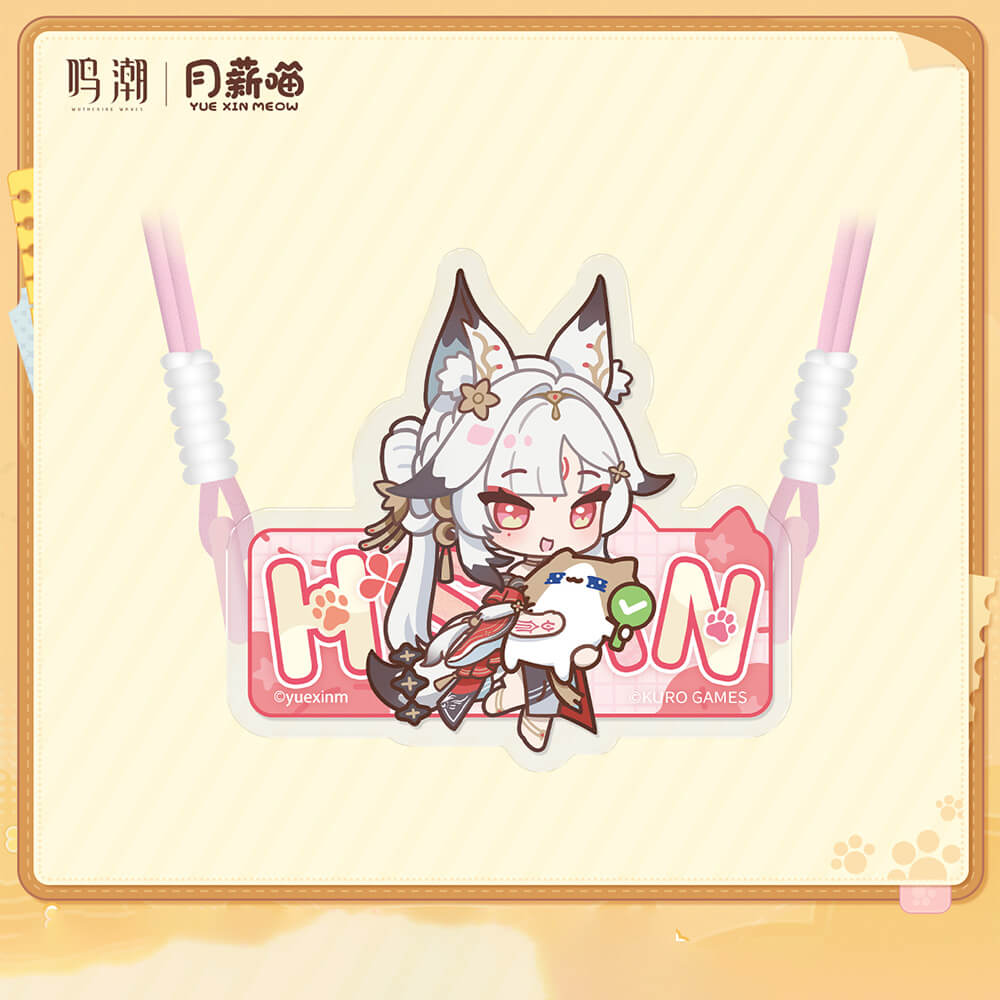 Wuthering Waves × YUE XIN MEOW Daily Resonance Themed Acrylic Phone Grip