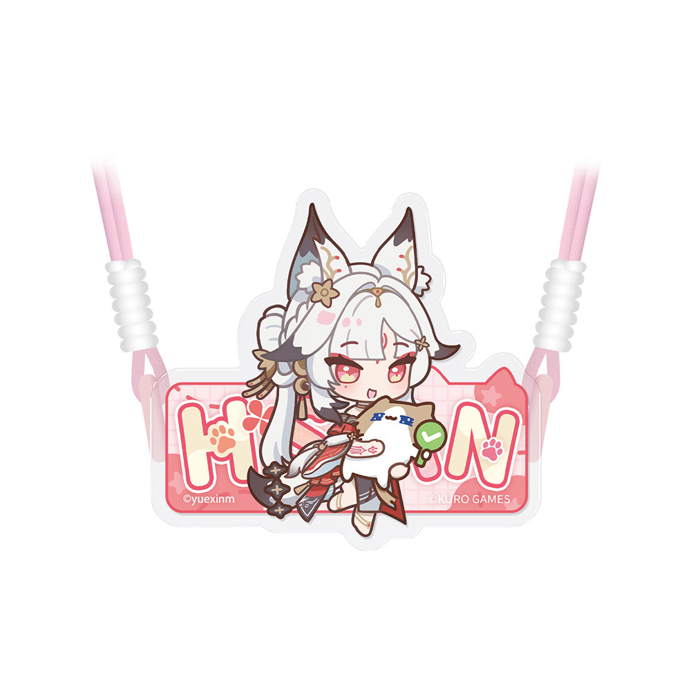 Wuthering Waves × YUE XIN MEOW Daily Resonance Themed Acrylic Phone Grip