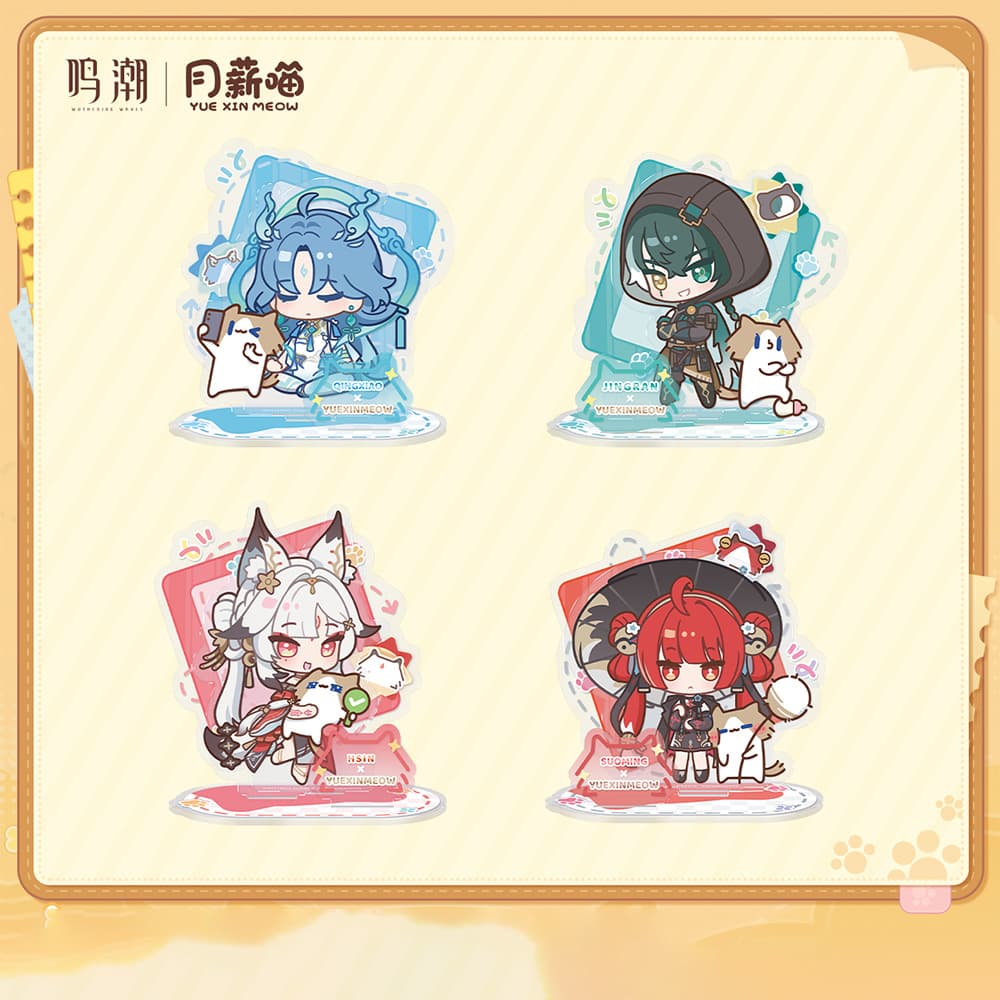 Wuthering Waves × YUE XIN MEOW Daily Resonance Themed Acrylic Standee