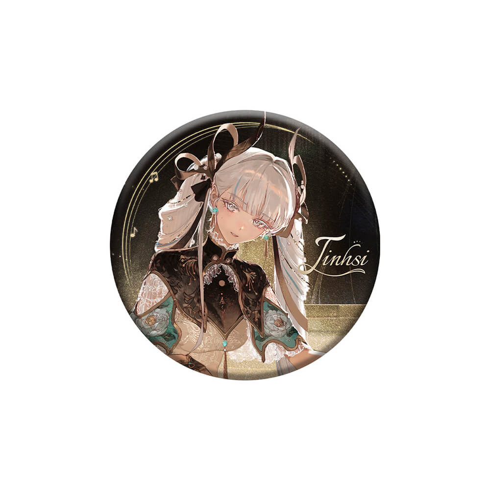 All That Resonates Themed Reflective Tin Badge
