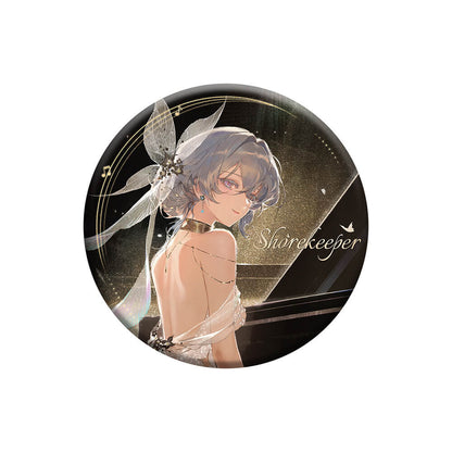All That Resonates Themed Reflective Tin Badge
