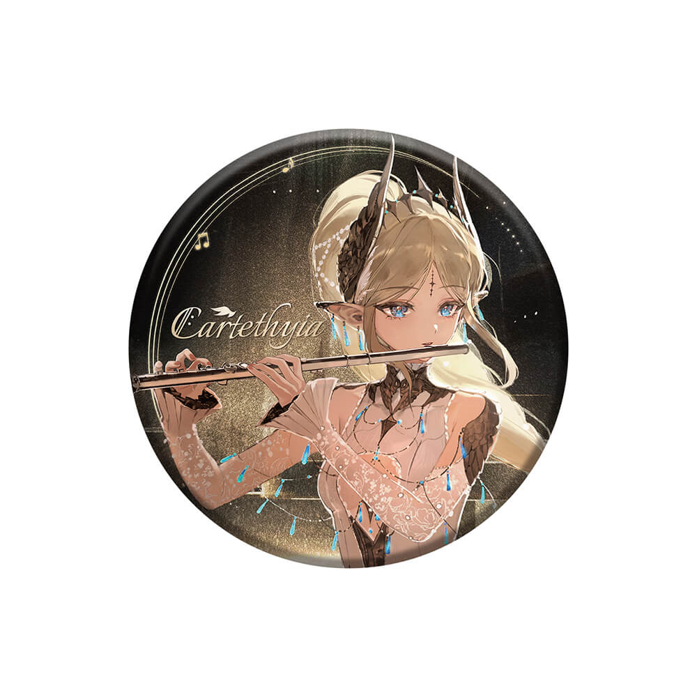 All That Resonates Themed Reflective Tin Badge