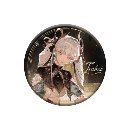 All That Resonates Themed Reflective Tin Badge