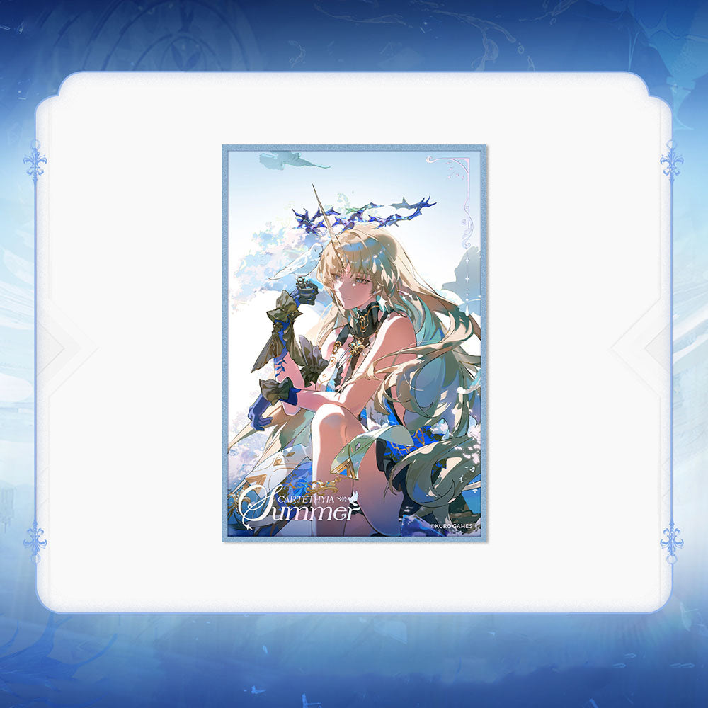 【 Pre order 】Cartethyia Four Seasons Themed Acrylic Colored Paper