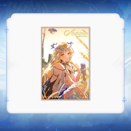 【 Pre order 】Cartethyia Four Seasons Themed Acrylic Colored Paper