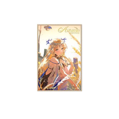 【 Pre order 】Cartethyia Four Seasons Themed Acrylic Colored Paper