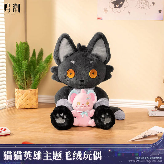 Cat Hero Themed Plush Doll