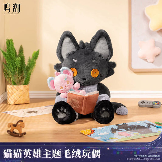 Cat Hero Themed Plush Doll