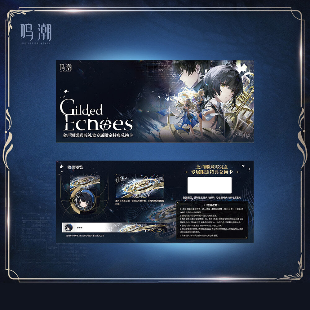 Gilded Echoes Themed Vinyl Gift Box