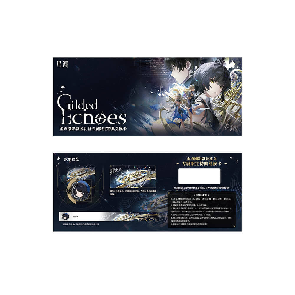 Gilded Echoes Themed Vinyl Gift Box