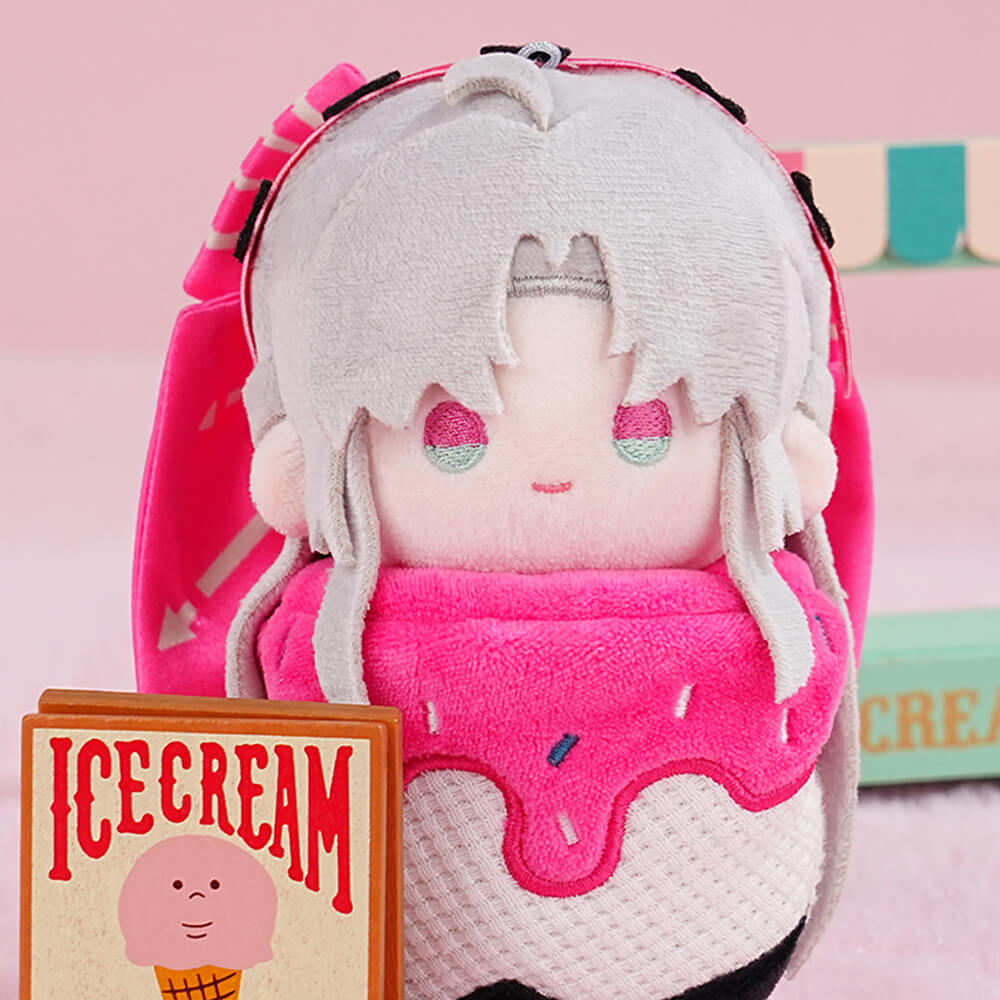 Ice Cream Series Plush Keychain