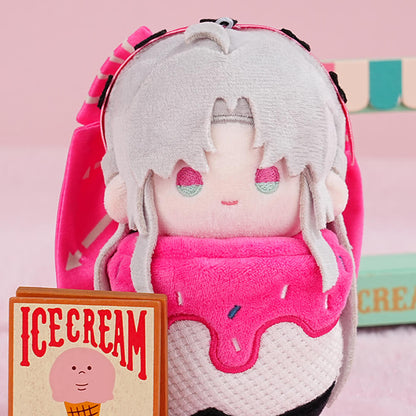 Ice Cream Series Plush Keychain