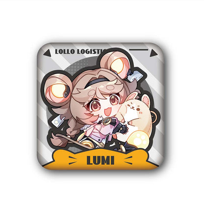 【 Pre order 】Lollo Logistics Series PU Badge