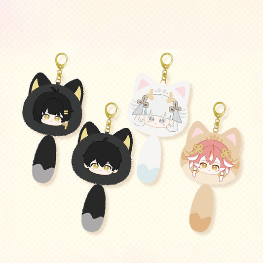 Meow Meow Resonator Theme Plush Pendant