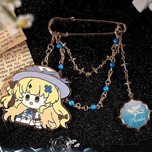 Resonators Theme Series Metal Brooch