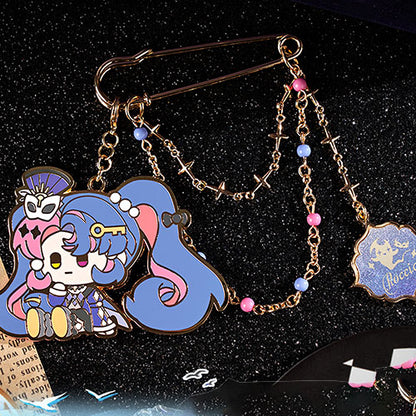 Resonators Theme Series Metal Brooch