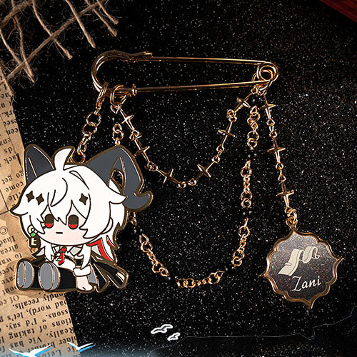 Resonators Theme Series Metal Brooch