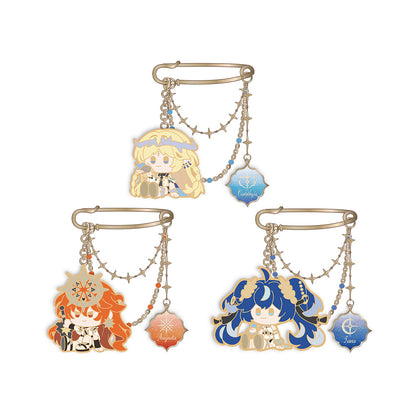 Resonators Theme Series Metal Brooch