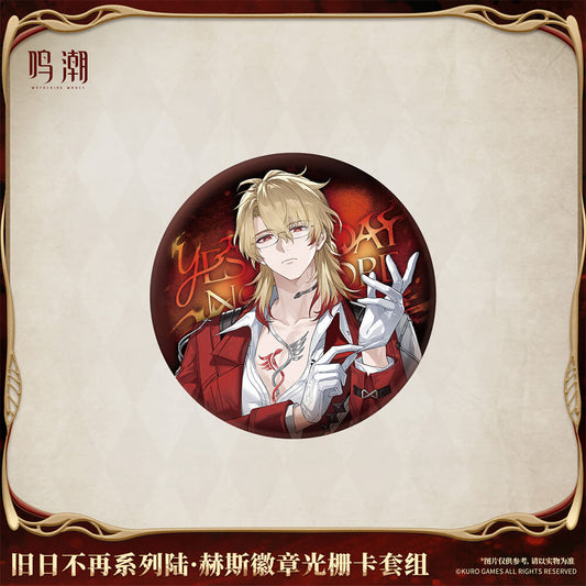 Yesterday No More Series Luuk Herssen Badge & Lenticular Card Set