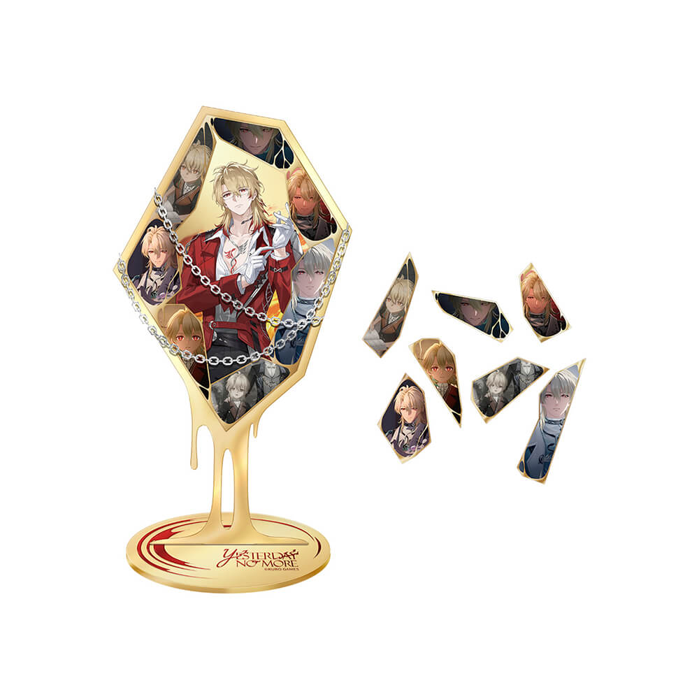 Yesterday No More Series Luuk Herssen Mirrored Chainlink Standee
