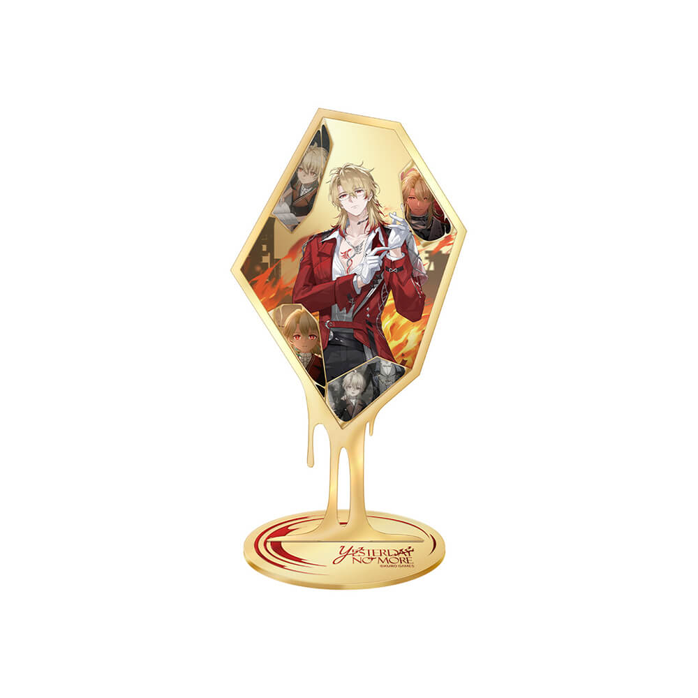 Yesterday No More Series Luuk Herssen Mirrored Chainlink Standee